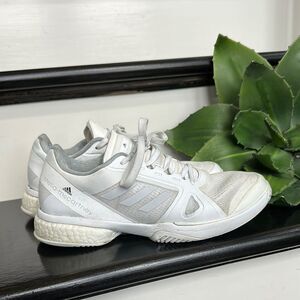 Adidas Stella McCartney Tennis Shoes Women’s 7.5 White Training Court Sneakers